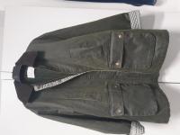 CS1814/2025 GIACCONE CERATO VERDE MARCA STRADIVAIUS